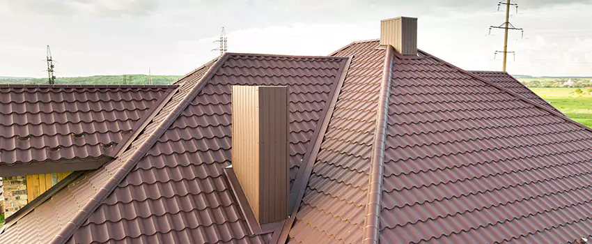 Residential Chimney Flashing Restoration in North Bellmore, NY