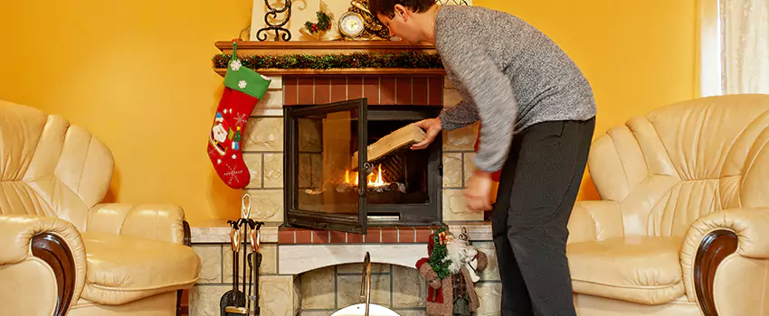 Gas to Wood-Burning Fireplace Conversion Services in North Bellmore, New York
