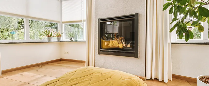 Residential Fireplace Ceramic Glass Installation in North Bellmore, NY