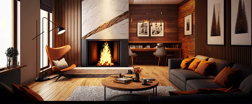 Fireplace Design Ideas in North Bellmore, NY