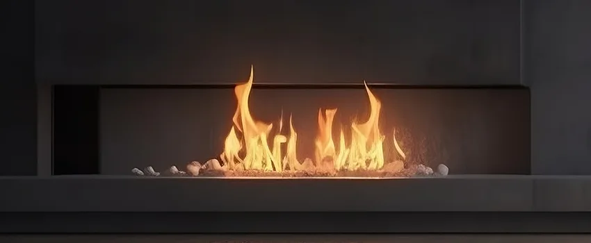 B-Vent Gas Fireplace Installation in North Bellmore, NY