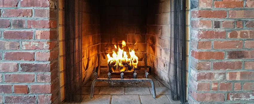 Repairing Damaged Fireplace Tiles in North Bellmore, New York