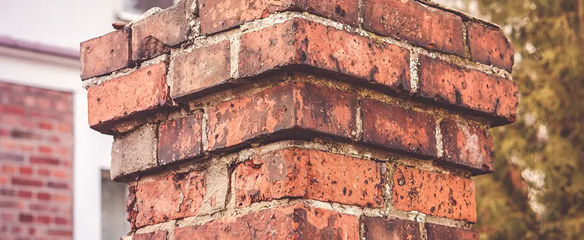 Cracked Chimney Bricks Repair Cost in North Bellmore, New York