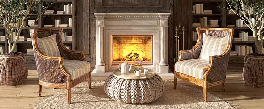 Mendota Hearth Fireplace Heat Management Inspection in North Bellmore, NY