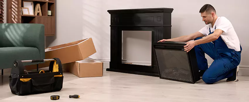 Old Rusted Metal Fireplace Repair And Replacement in North Bellmore, NY